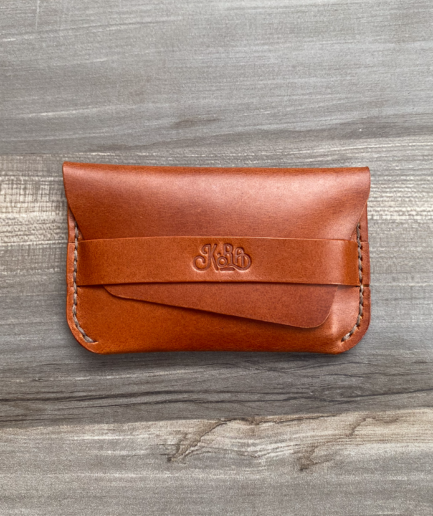 Flap Wallet - Cognac