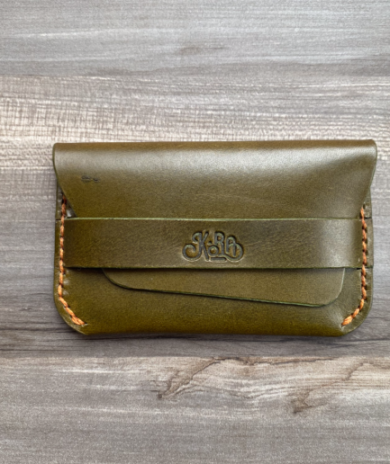 Flap Wallet - Olive