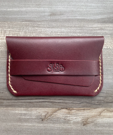 Flap Wallet - Burgundy